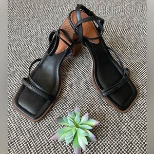 ASOS DESIGNS WOMENS MID BLOCK HEELED SANDALS 💄